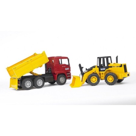Bruder camion MAN TGA si incarcator articulat FR 130